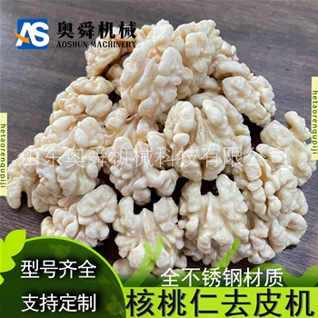 去核桃仁內(nèi)皮機器 中型核桃仁去皮機多少錢 核桃仁脫皮設(shè)備