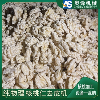 核桃仁去皮機 全自動核桃仁深加工設備 去皮時間可定